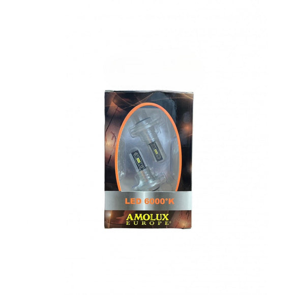 Pack 2 lamparas Led Amolux H7 HOMOLOGADAS - Cortas